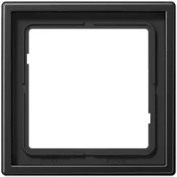 JUNG AL 2981 D. Produktfarbe: Schwarz, Markenkompatibilität: JUNG, Material: Aluminium. Breite: 81 mm, Höhe: 81 mm (AL2981D)