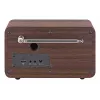 Pārnēsājamais DAB+ radio Imperial DABMAN i170 — FM/DAB+ uztvērējs, 10 W RMS, 2,4 collu displejs, 3,5 mm, USB-A, melns/koka krāsā