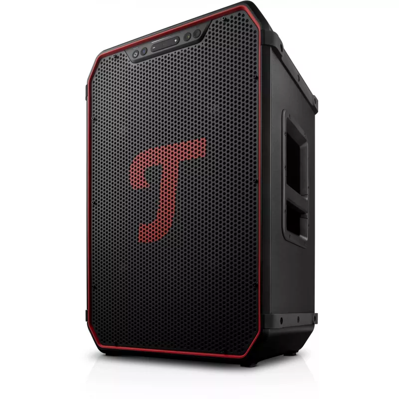 Teufel ROCKSTER NEO bezvadu Bluetooth skaļrunis melns sarkans (107001830)