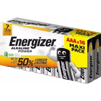 Energizer Power Micro (AAA) baterija Alkali-Mangan 1,5 V 16 gab. (E302743900)