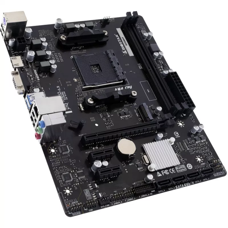 Biostar B550MHP mātesplate AMD B550 ligzda AM4 Micro ATX