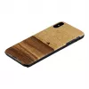 Viedtālruņa maciņš man and wood iPhone XS Max — terra Melns