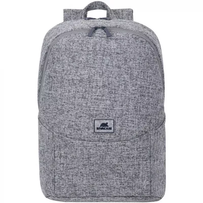 RIVACASE Anvik 15.6 inch klēpjdatora mugursoma, 15 L, pelēka, ūdensnecaurlaidīgs audums, kabatas 10.5 inch planšetei, viedtālrunim, dokumentiem, aksesuāriem, pudelei