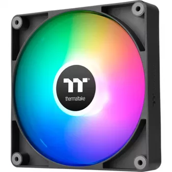 Thermaltake CT120 Reverse ARGB 120mm korpusa ventilatori, 2 gab. komplektā, melni