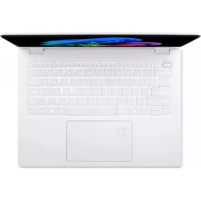 Portatīvais dators Acer Swift Edge SFE14-51T-75RZ — Intel Core Ultra 7 258V, 14 collu 2.8K skārienekrāns, 32 GB LPDDR5x, 1 TB SSD, Intel Arc 140V, Windows 11 Home, balts