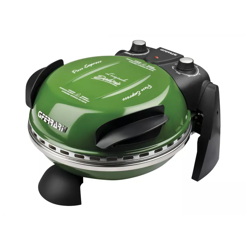 Delizia Pizza krāsns G1000603 (Zaļa, 1.200 W, Picas diametram līdz 31 cm)