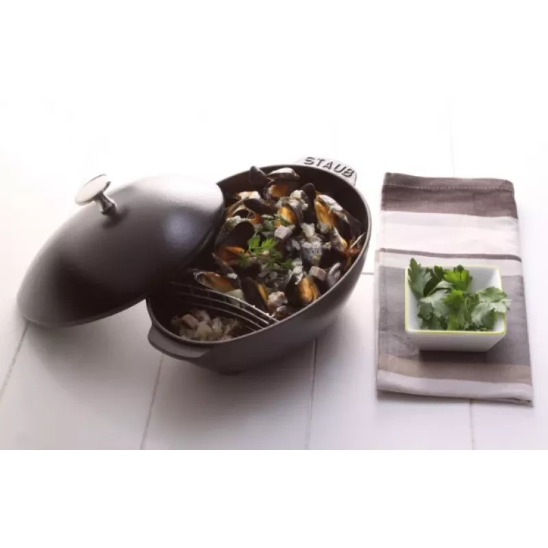 Cooking Pot ZWILLING STAUB SPECIALITIES 2 L Melns Ceramic Induction