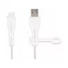 DeLOCK putekļu aizsargs USB Type-A vīrišķajam un USB Type-C vīrišķajam savienotājam komplekts 2 gab. balts
