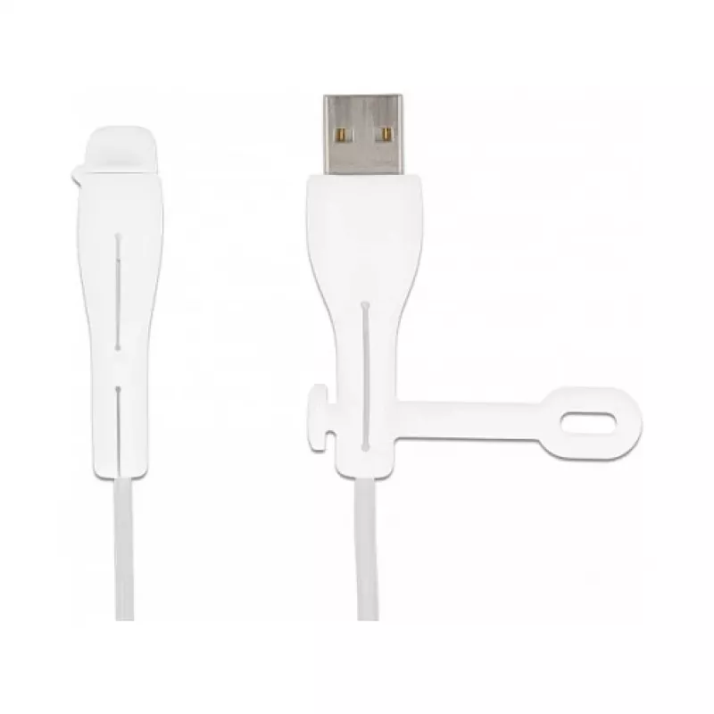 DeLOCK putekļu aizsargs USB Type-A vīrišķajam un USB Type-C vīrišķajam savienotājam komplekts 2 gab. balts
