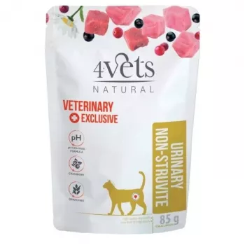 4VETS Natural Urinary Non-struvite - mitrā kaķu barība - 85g