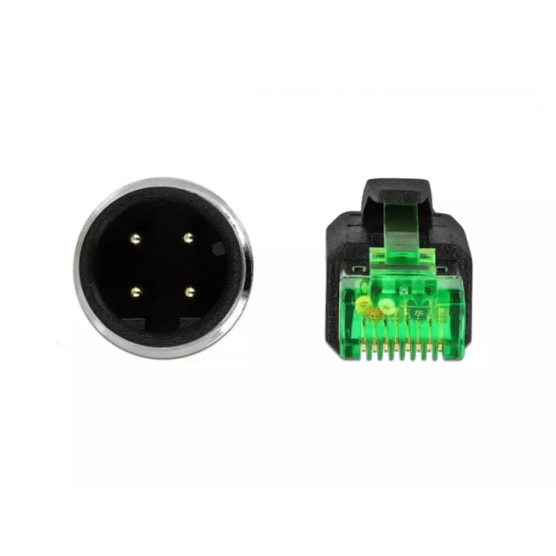 Tīkla kabelis DeLOCK 85438 RJ45 Ethernet Cat6 2m melns
