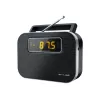 Muse | M-081R | Modinātāja funkcija | 2 joslu PLL portatīvais radio | Melns