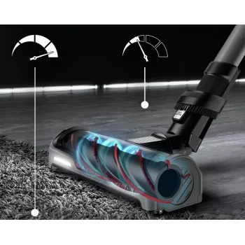 Rowenta X-Force RH99C0 2-in-1 stieņa putekļsūcējs Baterija Sausā Bezmaisa 0,9 L 480 W Melns, Zils