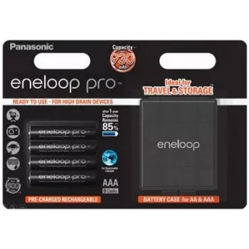 Panasonic eneloop pro BK-4HCDEC4BE - Baterija 4 x AAA - NiMH - (uzlādējama) - 930 mAh (52363180)
