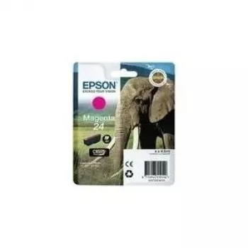 Epson Elephant Singlepack fuksīna 24 Claria Photo HD Ink, fuksīna, pigmenta tinte, 1 gab.