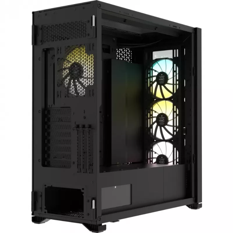 PC korpuss Corsair iCUE 7000X RGB Full Tower melns