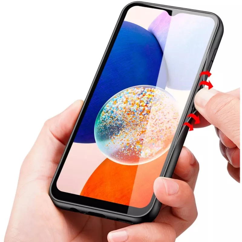 StyleShell NYLO, telefona maciņš melns, Samsung Galaxy A15 5G / A15 4G
