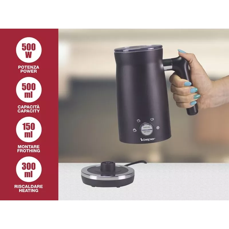 Kafijas automāts Beper P101CAF001 — 800W, 1,2L tilpums