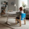 Ergo Office bērnu ergonomiskais regulējama augstuma galds, pelēks, maks. 100 kg, ER-417 2gz
