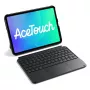 Folio tastatūras vāciņš Inateck KB04122 11 collu iPad — QWERTZ izkārtojums, Bluetooth, 500 mAh akumulators, 450 g