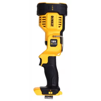 Piekarināms darba lukturis DeWalt DCL043-XJ, LED 1000 lm, 3 spuldzes, 90° staru kūlis, dzeltens/melns