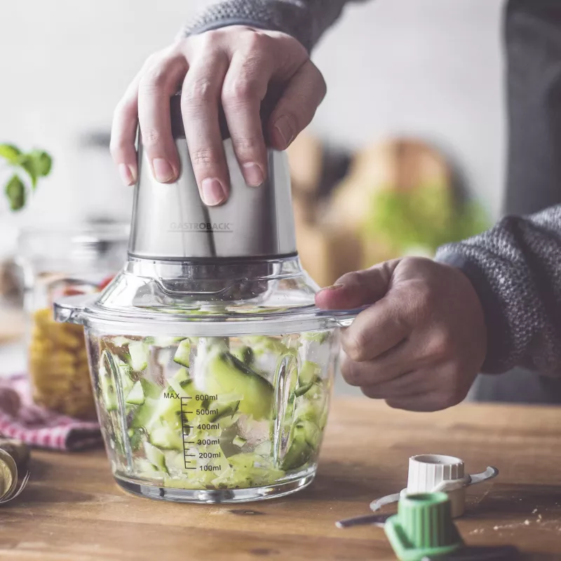 Elektriskais pārtikas smalcinātājs Gastroback Design Mini Chopper Plus