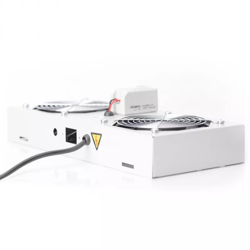 Jumta ventilācijas bloks Digitus DN-19 FAN-2-WM-T