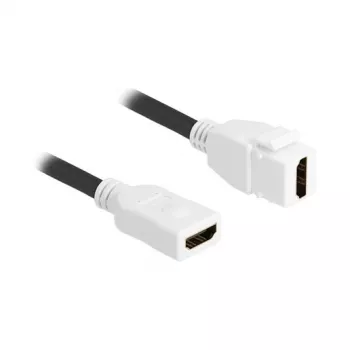 HDMI kabelis DeLOCK 90684 HDMI A tipa standarta 0,2 m balts