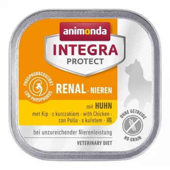 ANIMONDA Integra Protect Renal Chicken - mitrā kaķu barība - 100g