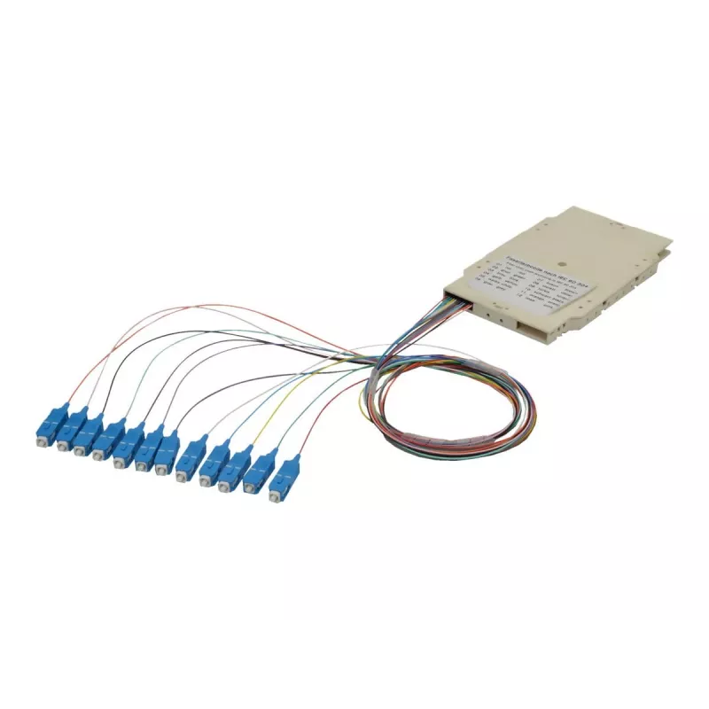 Salikamā kasete Digitus A-96522-02-UPC-4 ar 12 pigtailiem SC OM4