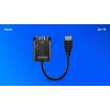 Adapter HDMI-VGA ar Audio AK-76 Savio SAVAK-76