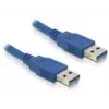 USB kabelis DeLOCK USB 3.0-A vīr./vīr. 2 m zils