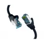 EFB-Elektronik RJ45 savienotājkabelis ar Cat.7 neapstrādātu kabeli, melns, 2 m, S/FTP PIMF, tīkla kabelis, LAN, DSL, ražotājs: EFB Elektronik (EC020200152)