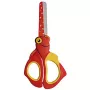 Bērnu šķēres WEDO 73 6001 taisnam griezumam 130 mm sarkanā-dzeltenā krāsā