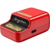 Etiķešu printeris NIIMBOT B21S sarkans — kompakts termiskais Bluetooth printeris, drukas platums 50 mm, 60 mm/s, 1200 mAh baterija