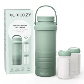 Momcozy CM01 Pārnēsājams Krūts Piena Atdzesētājs Zaļš