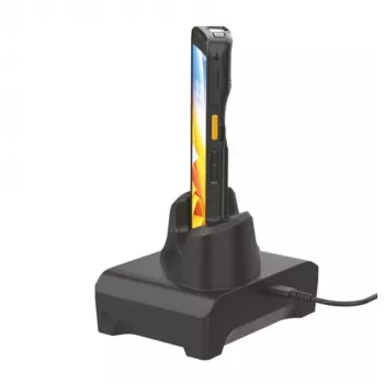 Viena slota tikai uzlādes pamatne - saderīga ar rokas siksnu un sprūda rokturi - nepieciešams USB-C kabelis
