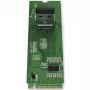 ICY DOCK - M.2 NVMe PCIe 4.0 SSD uz 1 x SlimSAS 4i adapteris ar Redriver