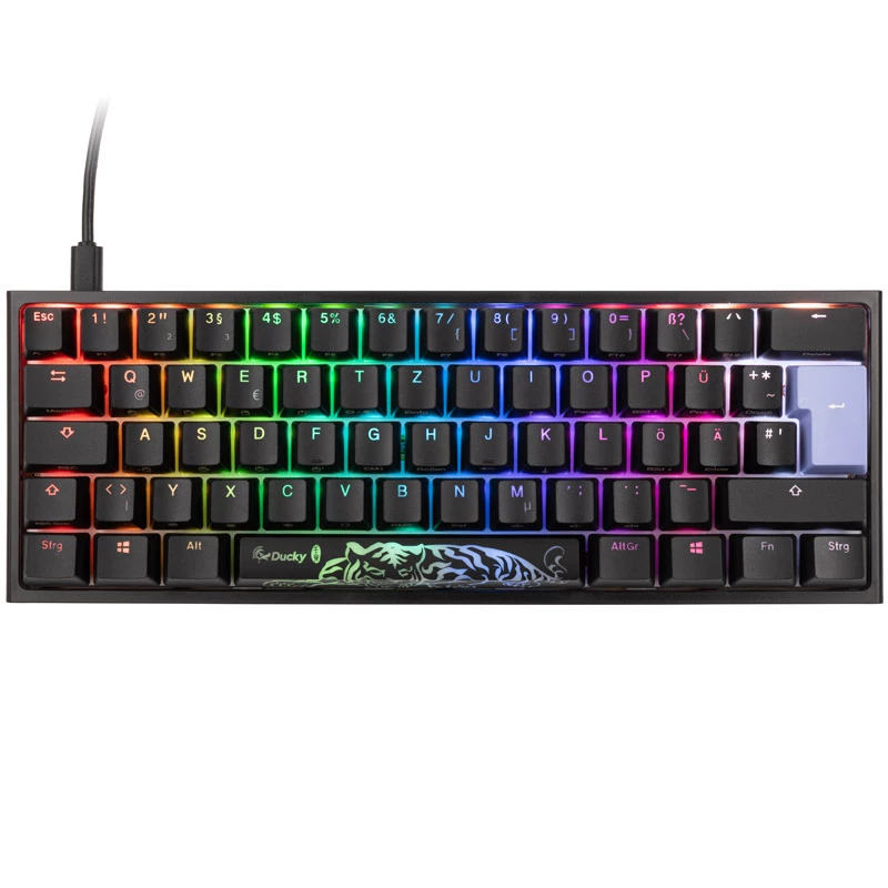 Ducky One 2 Pro Mini klaviatūra spēlēm USB melna