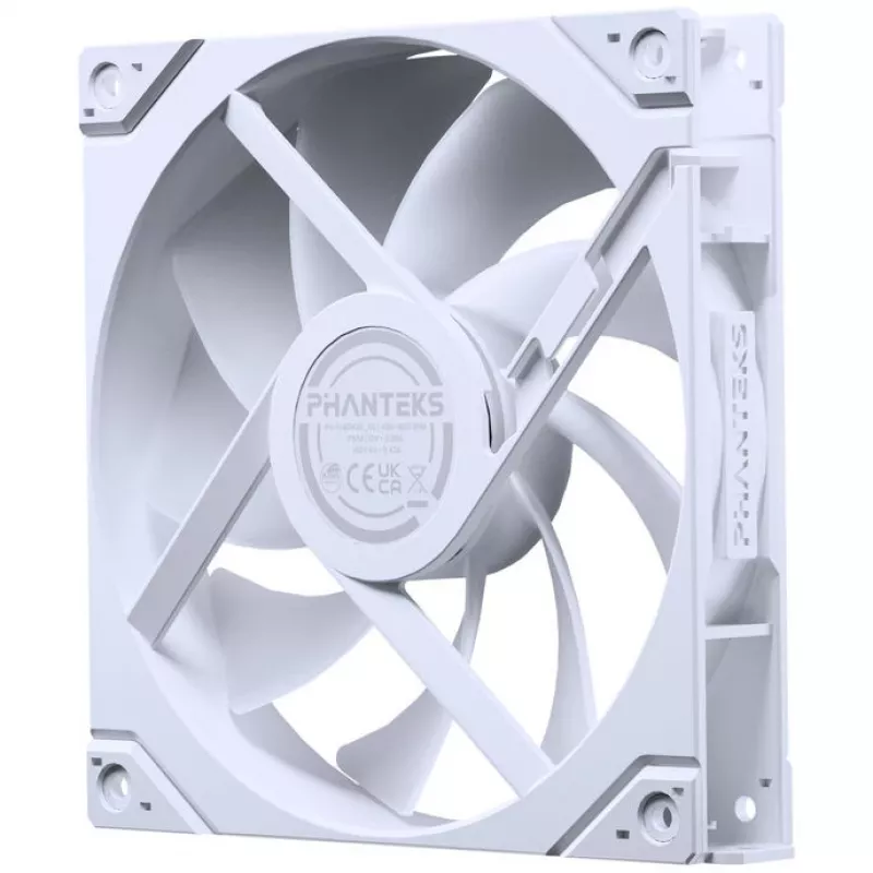 PHANTEKS M25 Gen2 140mm PWM D-RGB korpusa ventilatori, 3 gab., balti