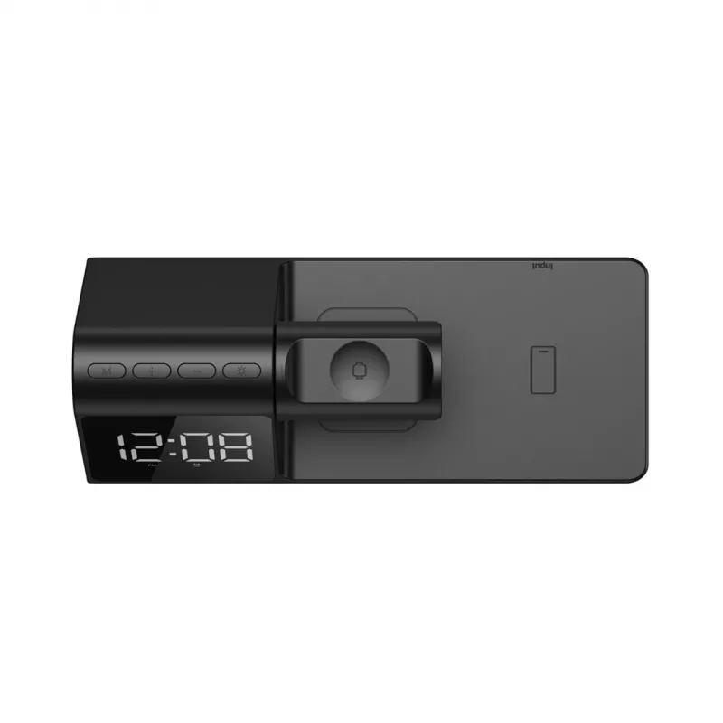 Havit W3042 - 3-in-1 bezvadu uzlādes stacija, melna