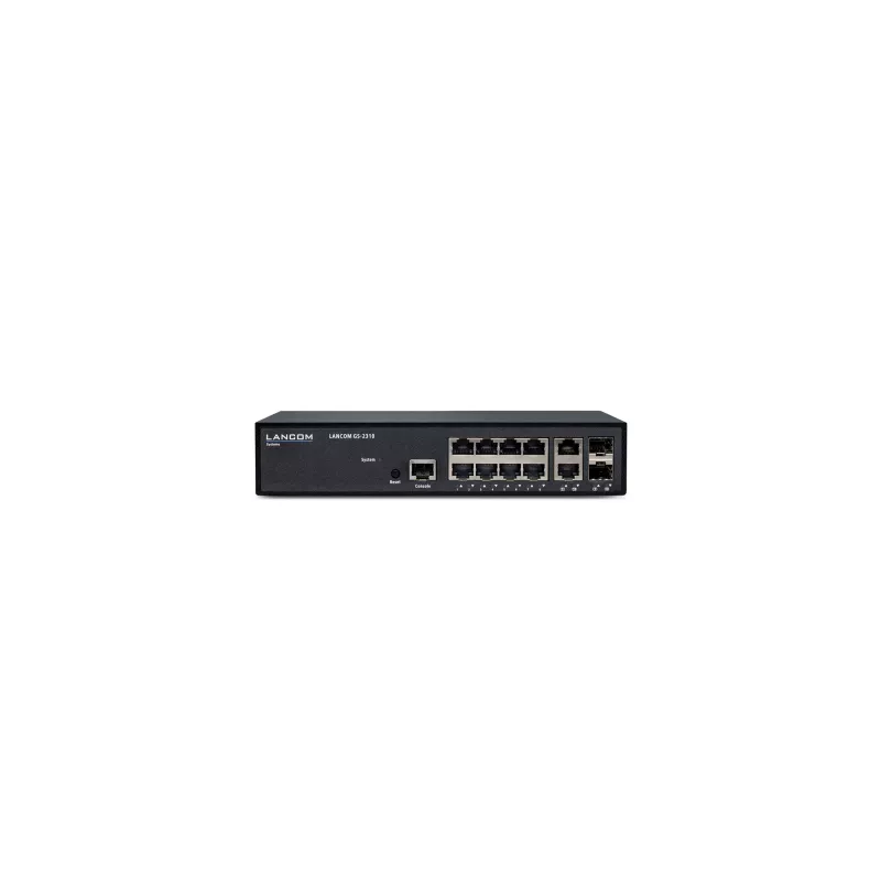 LANCOM GS-2310 Pārvaldāms L2 Gigabitu Ethernet (10/100/1000) 1U Melns