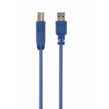 Gembird - USB kabelis - USB Typee a (M) Zu USB Typee B (M) - USB 3.0 - 1.8 M - Moulded - Zils