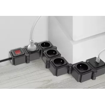 Barošanas sloksne TB Energy Power Strip 1.5 m — 1,5 m kabelis, vairākas rozetes