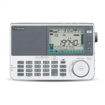 Portatīvais radio Sangean ATS-909 X2 — balts — AM FM SW digitālā regulēšana