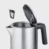 Elektriskā tējkanna SEVERIN WK 3449 — 1,7 L, 2400 W, nerūsējošais tērauds/plastmasa, melna-sudraba