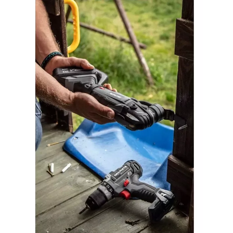 Multi-tool GRAPHITE Energy+ 18V 58G013 — bezvadu oscilējošs instruments, ar 18 V bateriju darbināms