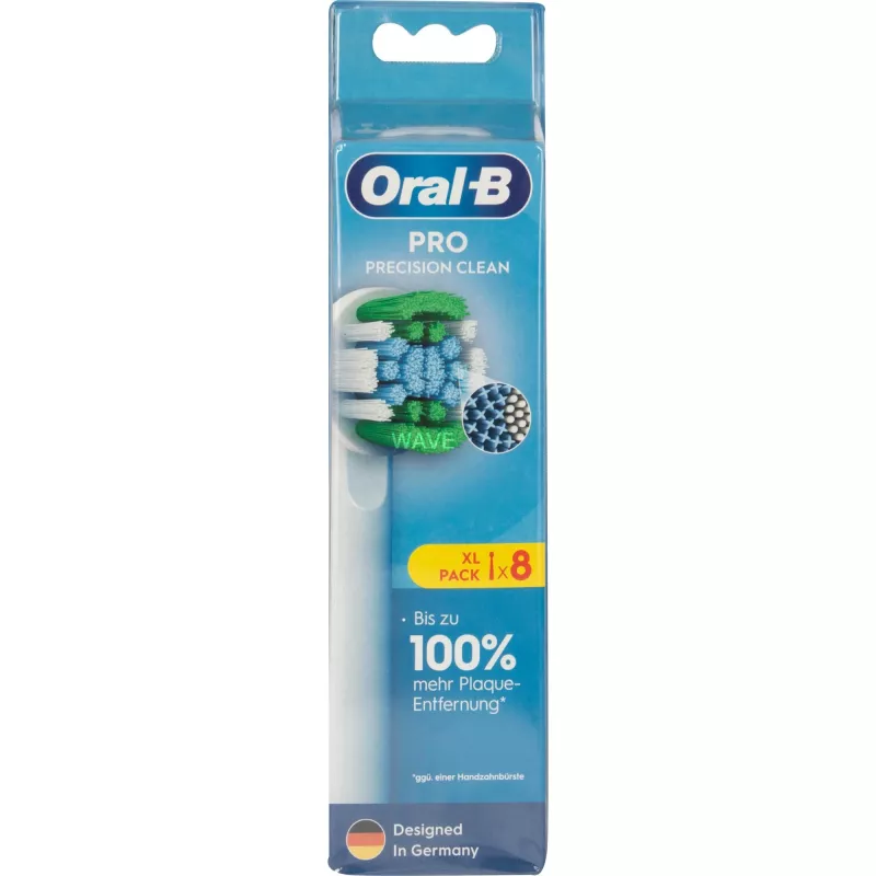 Oral-B Sonic zobu birstes galviņu maiņas komplekts 8 gab., modelis 861073, Precis balta