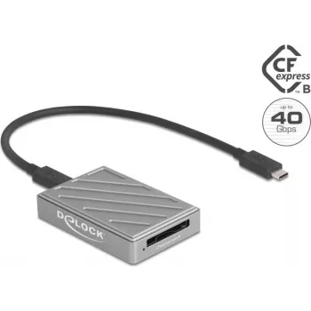 Karšu lasītājs DELOCK 91021 USB Type-C 40 Gbps CFexpress Type B
