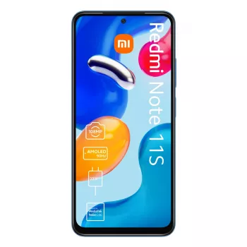 Xiaomi Redmi Note 11S - 4G viedtālrunis - Dual-SIM - RAM 6 GB / Iekšējā atmiņa 128 GB - microSD slots - OLED displejs - 6.43 - 2400 x 1080 pikseļi (90 Hz)